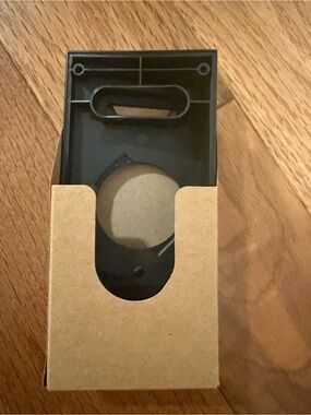 Black Ring 4 Doorbell Cover